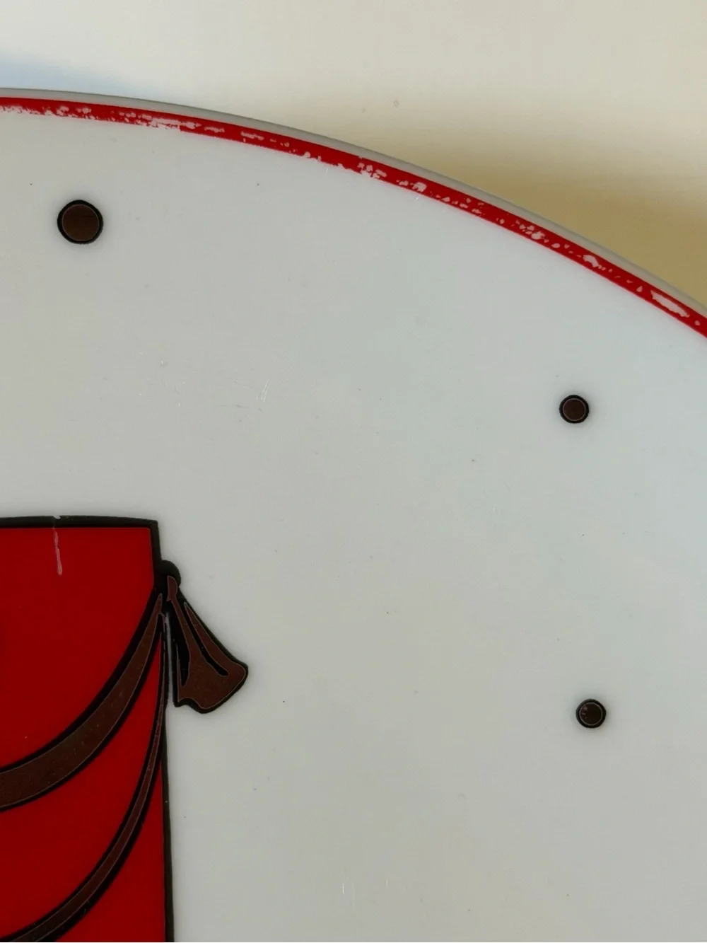 Set Of 4 The Cellar by Macys Nutcracker 9” Plates Christmas Holiday Festive